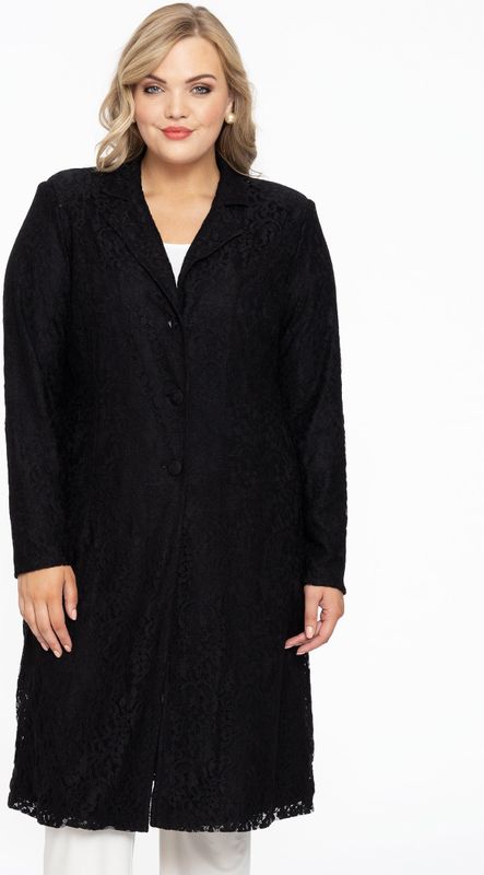 Blazer - LACE - Kant - Met Schouderpads - Drie Knopen - Geheel Gevoerd