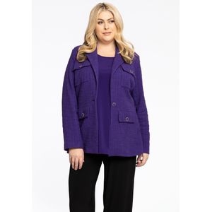 Blazer - BOUCLE - Met Zakken - Chique - Nauwsluitend Silhouet