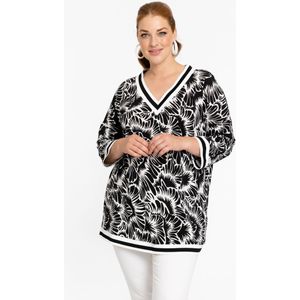 YOEK - Blousetop - Polyester - Lange Mouwen - V-hals - Comfortabel