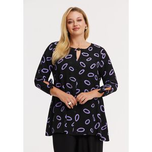 YOEK - Flare - Tuniek - Grafisch Dessin - 3/4 Mouwen