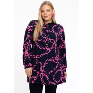 Tuniek - CIARA - Wijde Pasvorm - Funky Kettingontwerp