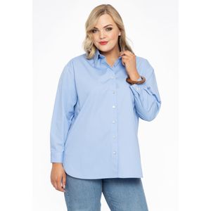 Blouse met knopen POPLIN STRETCH