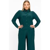 Blouse - DOLCE - Korte Pasvorm - Lange Mouwen - Met Knopen