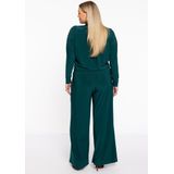 Blouse - DOLCE - Korte Pasvorm - Lange Mouwen - Met Knopen