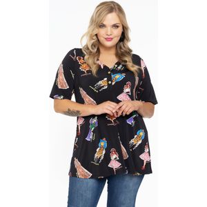 Tuniek flare met knopen DOLLS