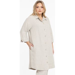 Blouse met kraag LINEN