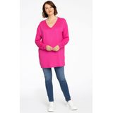 Basic trui met V-hals