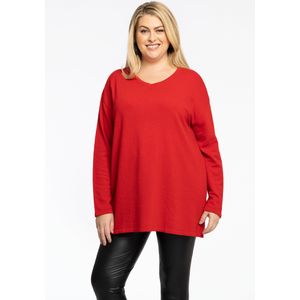 YOEK - Dames Trui - Wolmix met Cashmere - V-hals - Comfortabele Pasvorm