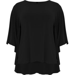 Tuniek - Effen - Losse Pasvorm - Lange Mouw - Normale Lengte