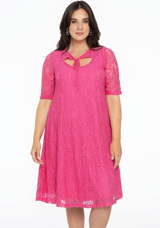 Jurk - A-lijn - Met Cut-out - LACE