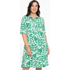 Blouse-jurk met ruches MYKONOS