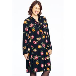 Jurk A-lijn met strik DAHLIA