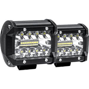 AMiO - Krachtige Werklamp - Wit - 20 LED - 9-36V - Set van 2