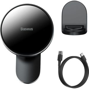 Baseus Big Energy iPhone houder MagSafe Draadloze Lader - [15W snel laden] Dashboard en Ventilatierooster
