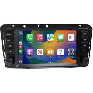 VCTparts - CarPlay & Android Auto Scherm - Draadloos Multimedia Touchscreen - Voor Volvo XC70 V70 S60 S40 V40 (2005–2009)