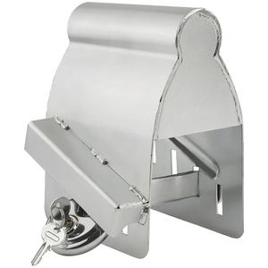VCTparts Koppelingsslot Aanhanger Tasmodel met Discusslot [Aanhangerslot -  Disselslot]