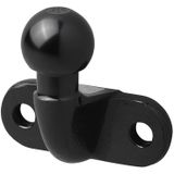 VCTparts Trekhaakkogel Zwart Haaks D172kN S350kg Bumpertrekhaak