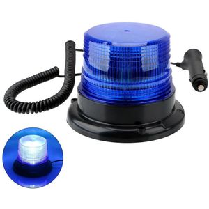 VCTparts Blauw Zwaailicht LED Stroboscoop Noodverlichting met Magneet