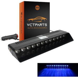 VCTparts Premium Raamflitser Blauw LED Stroboscoop Zwaailicht – Verbeter je Zichtbaarheid en Veiligheid