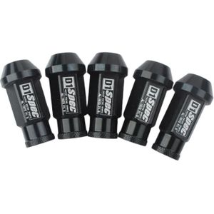 VCTparts Aluminium Moeren (set 20 stuks) - M12x1.5 Schroefdraad 30mm Zwart [Lug Nuts Legering JDM  Autorace]