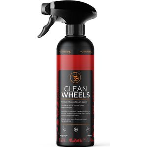 Clean Wheels Premium Velgenreiniger 500ML Krachtig Tegen Vuil voor een Glanzend Resultaat