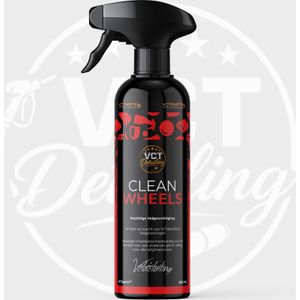 Clean Wheels Premium Velgenreiniger 500ML Krachtig Tegen Vuil voor een Glanzend Resultaat