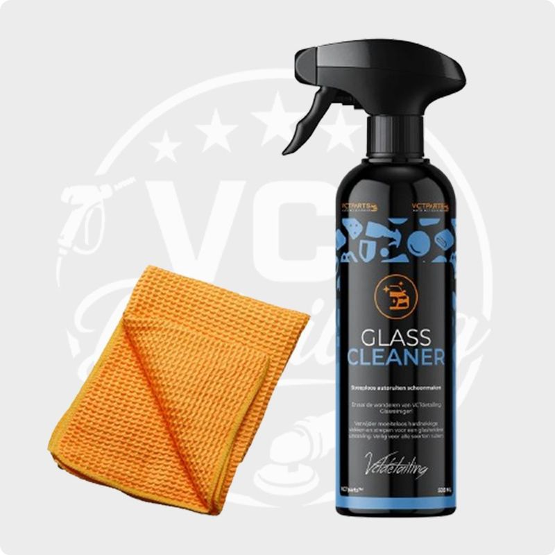 Detailing Combideal Clean Glass Premium Ruitenreiniger met Microvezel Doek voor Glazen Wassen