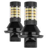 AMiO PY21W BAU15s 1156 DRL met Knipperlicht Functie 2in1 Lamp - Dagrijverlichting en Richtingaanwijzer 12V (set)