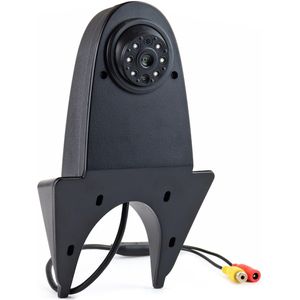 AMiO Inbouw Achteruitrij Camera IR LED Nachtzicht voor Bakwagen / Bus / Vrachtwagen / Camper Zwart