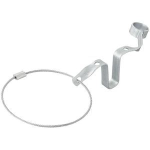 ProPlus - Hulpkoppeling met Steun en Stekkerhouder - Veiligheidskabel - Breekkabel - Trekhaakklem Beveiliging