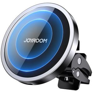 Joyroom Autohouder Qi Draadloze MagSafe Oplader 15W (iPhone Compatibel) Zwart