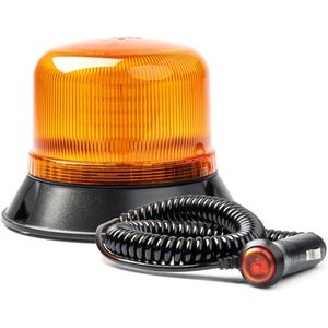 AMiO Oranje LED Zwaailicht Noodverlichting met Magneet 60LED 12/24V