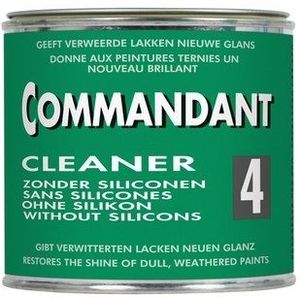 Commandant Cleaner 4 - 500gr Zonder Siliconen voor Verweerde Lak