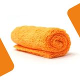 Buff Towel Oranje Microvezel Polijst Doek voor een Streeploos Resultaat - Oranje