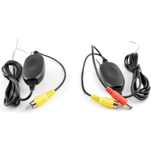 Einparts Draadloze Achteruitrijcamera Bekabeling Zender Transmitter & Ontvanger 2.4Ghz 12V