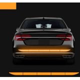 VCTparts Reflector Sticker / Reflecterende Tape Kofferbak Bumper - Oranje (set)