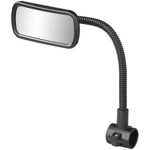 VCTparts Universele Fietsspiegel Achteruitkijkspiegel 31cm met Flexarm en Stuur Klembeugel