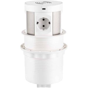 Pop Up - Inbouwunit voor Elektra - Wit