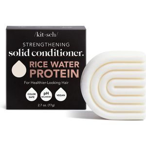 Kitsch - Rice Water - Conditioner Bar - 77g - Solid Conditioner voor Versterking en Hydratatie voor Alle Haartypes - Sulfaatvrij