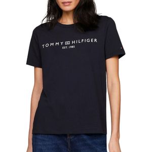 Tommy Hilfiger Regular Corp Logo Shirt Dames