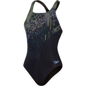 Speedo ECO+ Digital Printed Medalist Badpak Dames