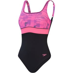 Speedo ECO Shaping Contour Eclipse Printed Badpak Dames