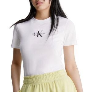 Calvin Klein Monologo Slim Fit Shirt Dames