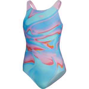 Speedo ECO Printed Pulseback Badpak Meisjes