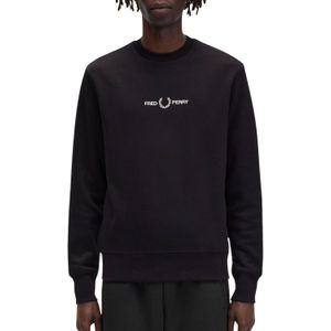 Fred Perry Embroidered Sweater Heren