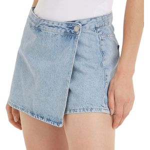 Calvin Klein Denim Wrap Skort Dames