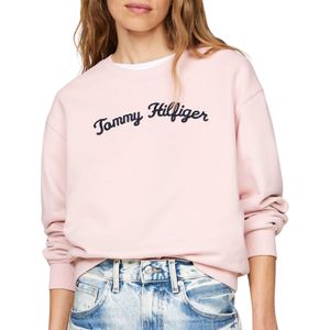 Tommy Hilfiger MDRN Regular Script Logo Crew Sweater Dames