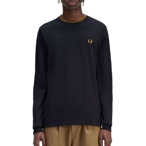 Fred Perry Twin Tipped Longsleeve Shirt Heren