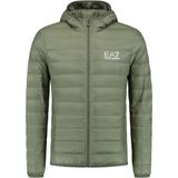 EA7 Train Core ID Down Light Hoodie Jas Heren