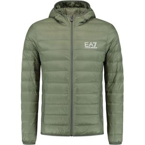 EA7 Train Core ID Down Light Hoodie Jas Heren